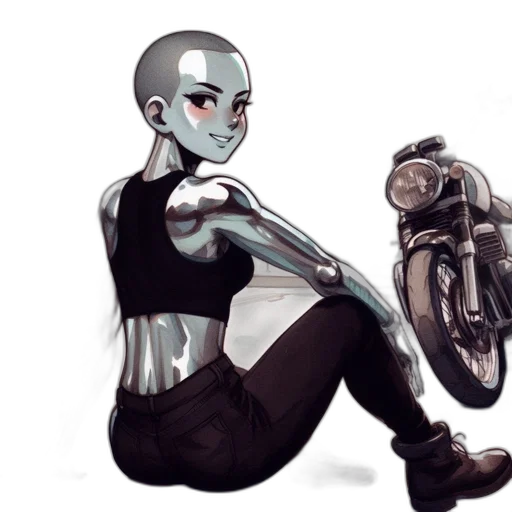 robot, creature, concept art, comic book art transparent PNG cut-out