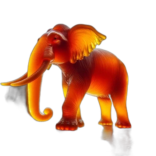animal, 3d render, concept art, photorealistic transparent PNG cut-out