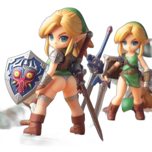 weapon, 3d render, concept art, fantasy art transparent PNG cut-out