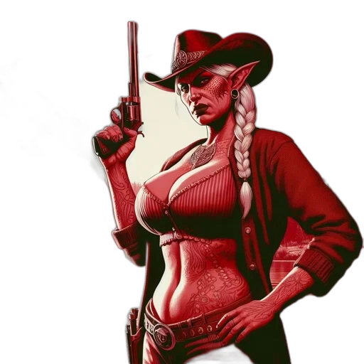 staff, weapon, hat, comic book art transparent PNG cut-out