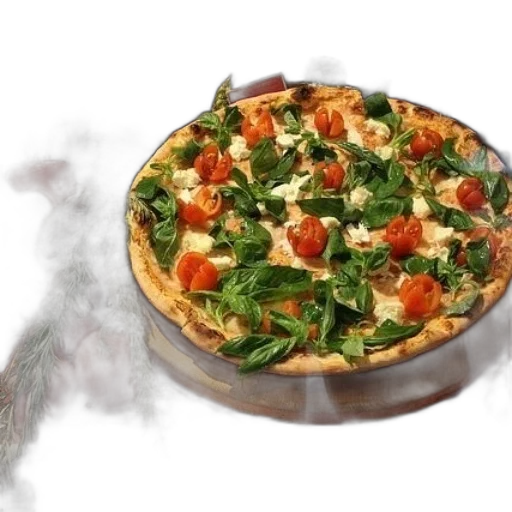food, 3d render, photorealistic, fire transparent PNG cut-out