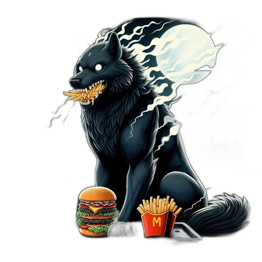 food, dragon, creature, animal transparent PNG cut-out