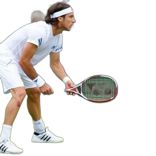 hair, photorealistic, tennis, player transparent PNG cut-out