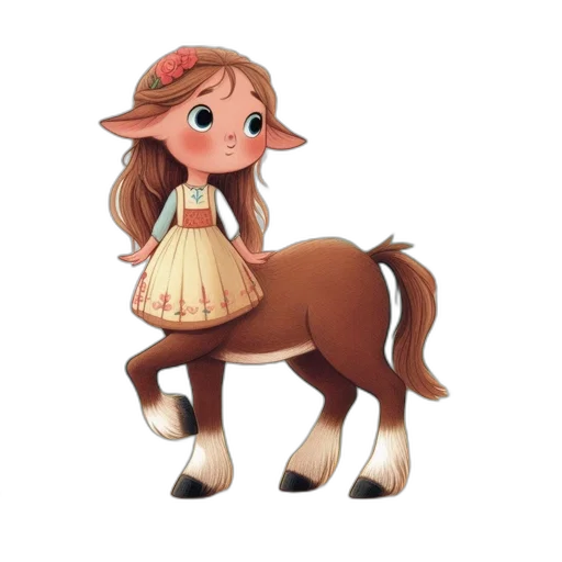 animal, dress, creature, staff transparent PNG cut-out