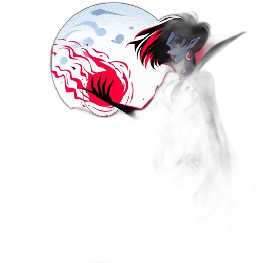 dragon, mask, creature, staff transparent PNG cut-out