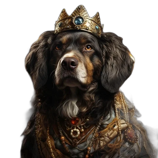 crown, animal, staff, jewelry transparent PNG cut-out