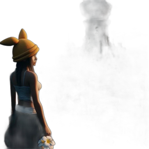 dress, hat, creature, mask transparent PNG cut-out