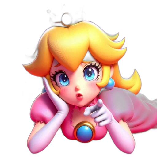 3d render, concept art, pixel art, vaporwave transparent PNG cut-out