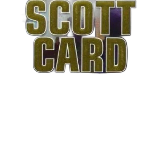cover, ender, scott, card transparent PNG cut-out