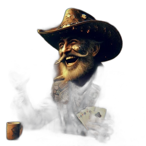 hat, staff, face, mask transparent PNG cut-out