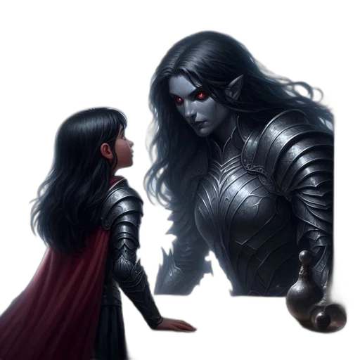 concept art, comic book art, fantasy art, young transparent PNG cut-out