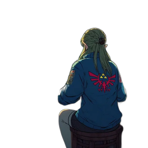 jacket, crown, staff, dress transparent PNG cut-out