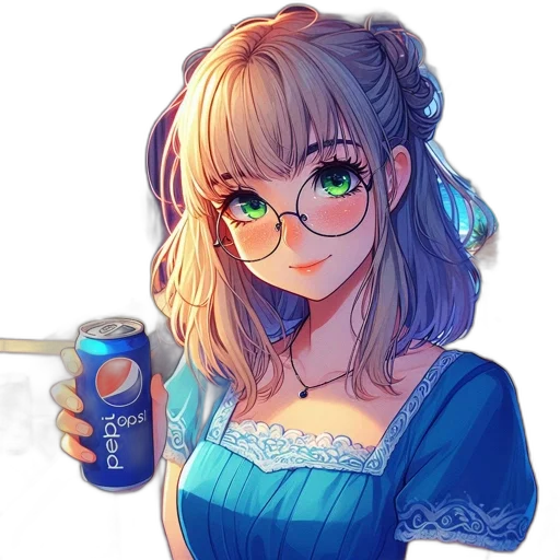 bottle, dress, robot, anime transparent PNG cut-out