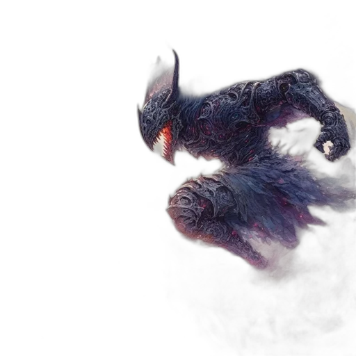 dragon, creature, animal, mask transparent PNG cut-out