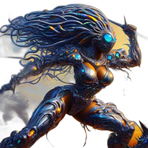 dragon, creature, robot, concept art transparent PNG cut-out