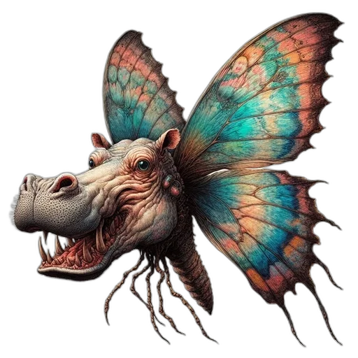 creature, dragon, animal, mask transparent PNG cut-out