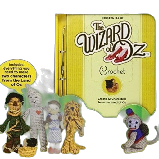 concept art, crochet, kit, creating transparent PNG cut-out