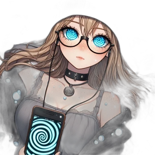 staff, mask, dress, hair transparent PNG cut-out