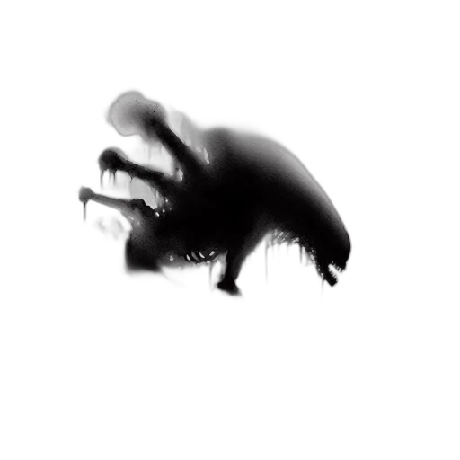 creature, animal, mask, hair transparent PNG cut-out