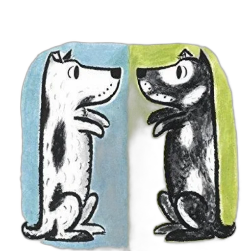 book, cover, two, cartoon transparent PNG cut-out