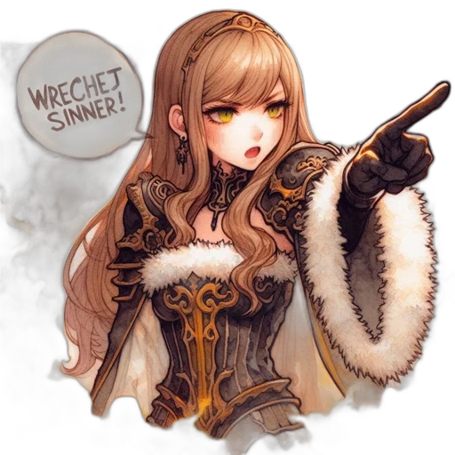 weapon, staff, sword, fantasy art transparent PNG cut-out