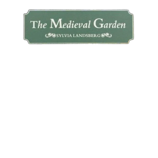 medieval, garden, book, cover transparent PNG cut-out