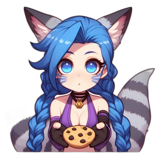 staff, creature, animal, anime transparent PNG cut-out