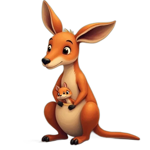 animal, concept art, 3d render, cartoon transparent PNG cut-out