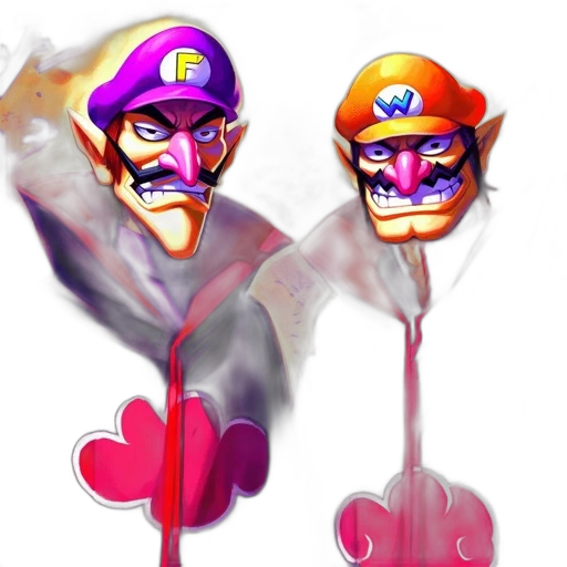 mask, staff, concept art, 3d render transparent PNG cut-out