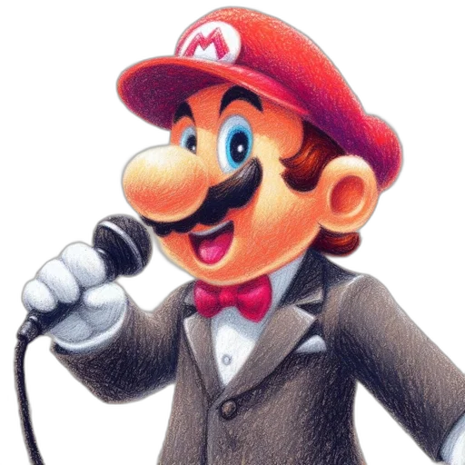 hat, staff, face, animal transparent PNG cut-out