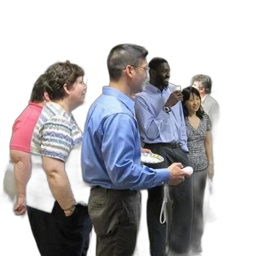 staff, group, people, office transparent PNG cut-out