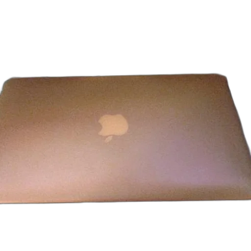 3d render, golden, gold-colored, laptop transparent PNG cut-out