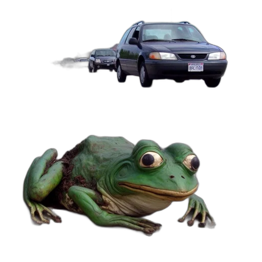 car, animal, creature, dragon transparent PNG cut-out