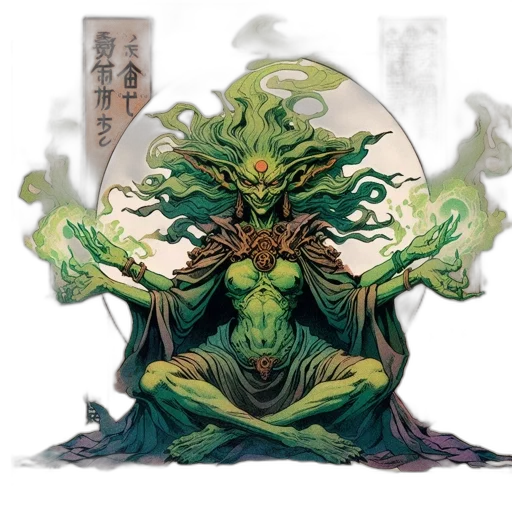 creature, mask, concept art, fantasy art transparent PNG cut-out
