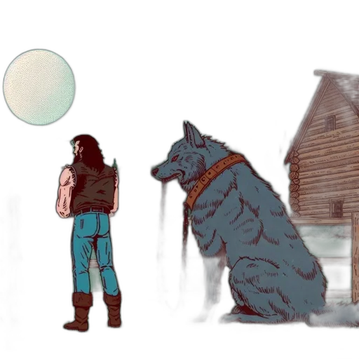 concept art, watercolor, comic book art, pixel art transparent PNG cut-out