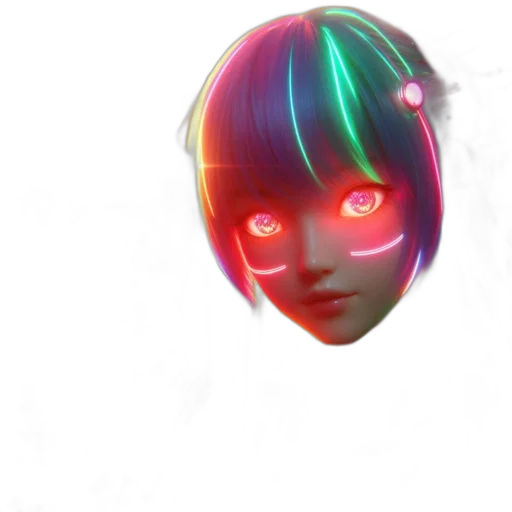mask, robot, face, creature transparent PNG cut-out