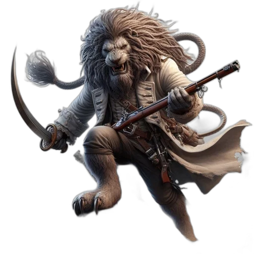 staff, animal, fantasy art, concept art transparent PNG cut-out