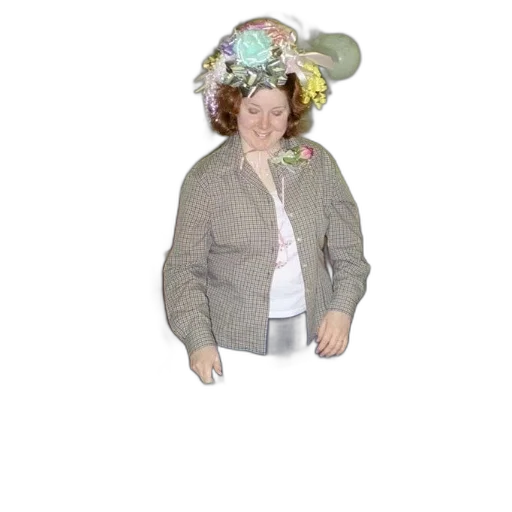 jacket, hat, staff, crown transparent PNG cut-out
