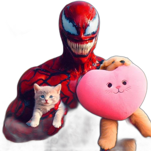 animal, mask, creature, comic book art transparent PNG cut-out