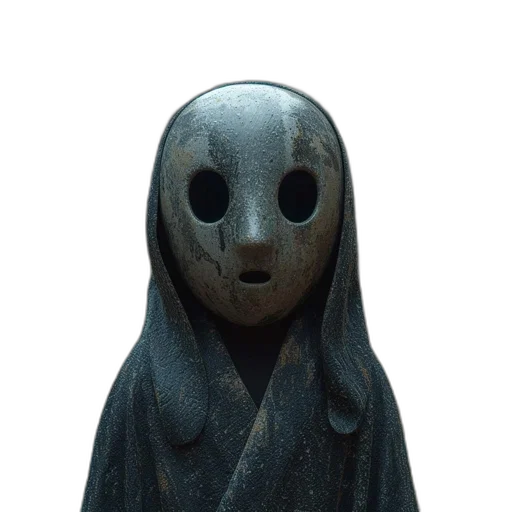 mask, creature, face, robot transparent PNG cut-out