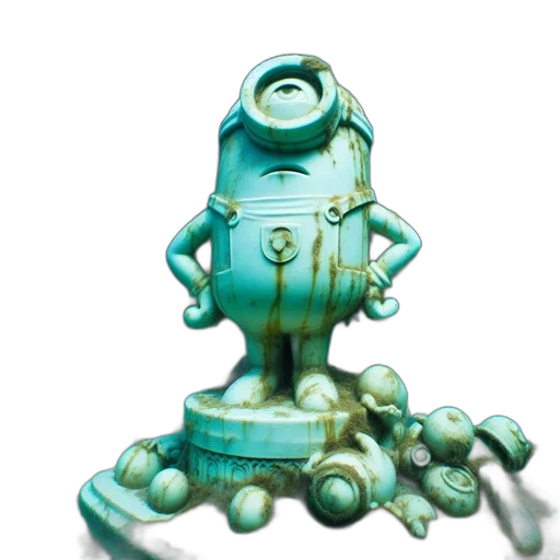 robot, jewelry, staff, bottle transparent PNG cut-out