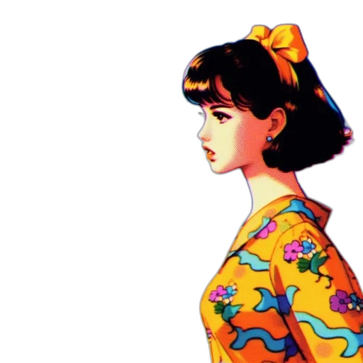 dress, face, flower, umbrella transparent PNG cut-out