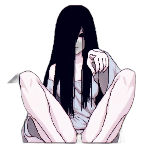 creature, hair, mask, face transparent PNG cut-out