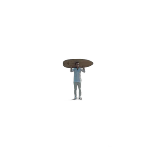 staff, umbrella, hat, robot transparent PNG cut-out