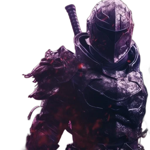 sword, weapon, mask, creature transparent PNG cut-out