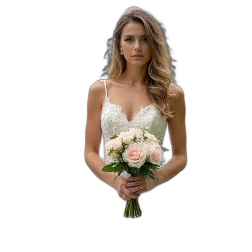 dress, flower, jewelry, crown transparent PNG cut-out