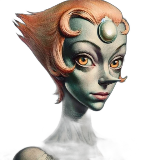 mask, robot, face, creature transparent PNG cut-out