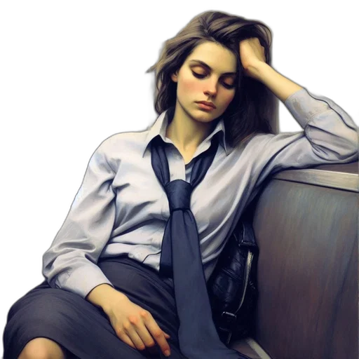 jacket, staff, dress, face transparent PNG cut-out