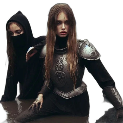 mask, jacket, jewelry, concept art transparent PNG cut-out