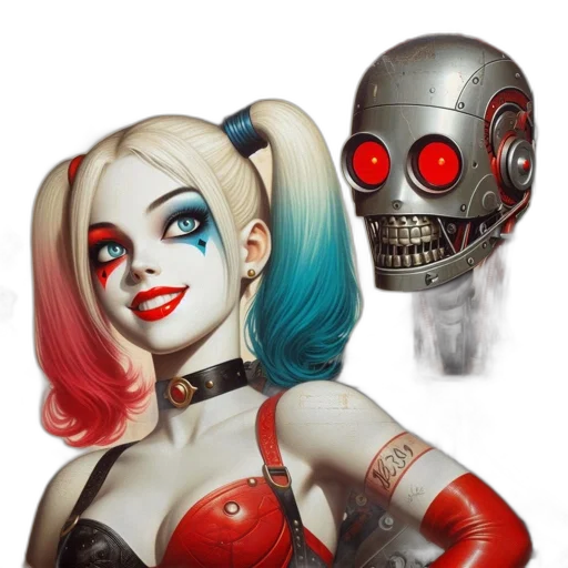 robot, mask, comic book art, concept art transparent PNG cut-out